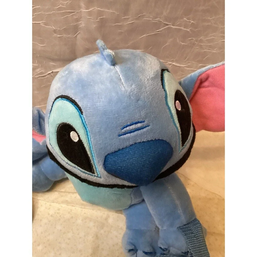 Stitch (Lilo) Disney Plush Zippered Crossbody Bag Adjustable Strap Zipper Pouch